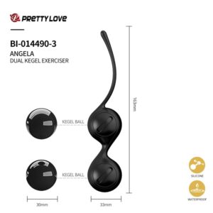 High Tech-Kit Regalo per Coppia-Silicone, 12 velocità — PRETTY LOVE · Kit di giocattoli (imaginea 6)