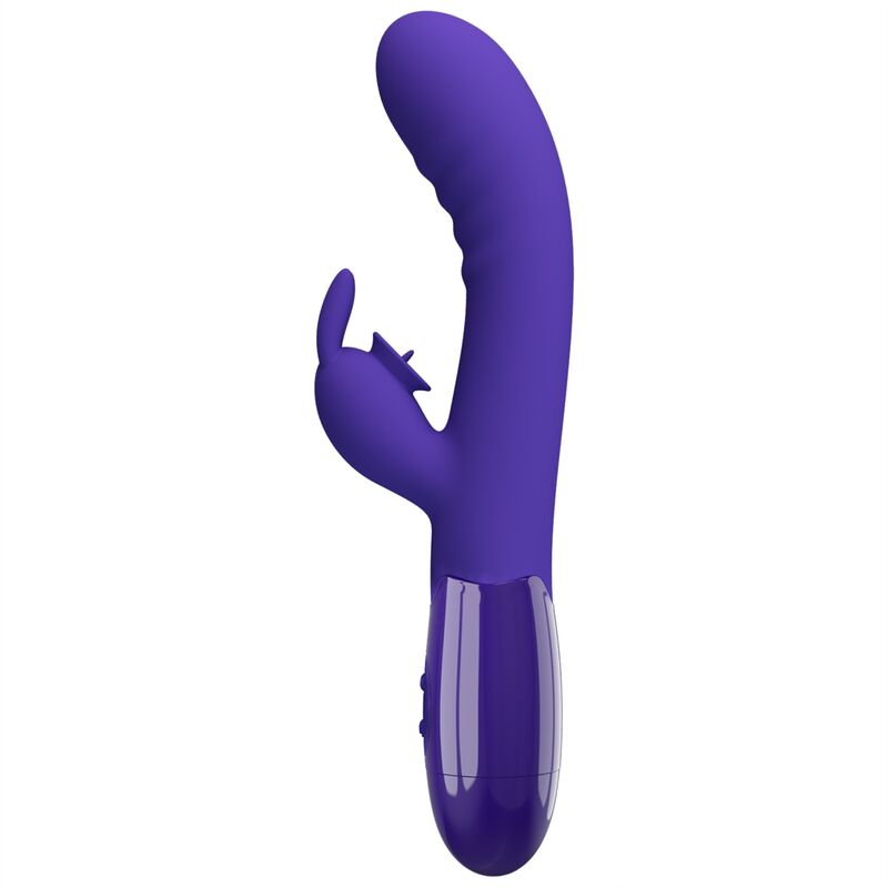 High Tech-Cerberus Youth Violet Vibratore Coniglio-Silicone, 12 — PRETTY LOVE · Vibratori (immagine 3)
