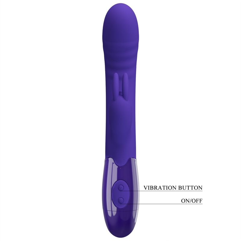 High Tech-Cerberus Youth Violet Vibratore Coniglio-Silicone, 12 — PRETTY LOVE · Vibratori (immagine 7)