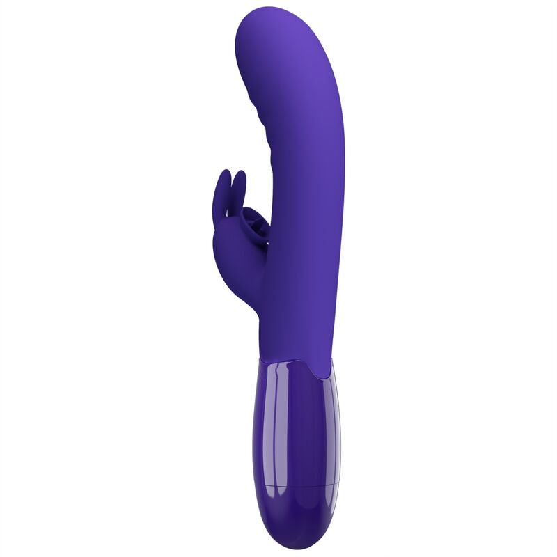 High Tech-Cerberus Youth Violet Vibratore Coniglio-Silicone, 12 — PRETTY LOVE · Vibratori (immagine 4)