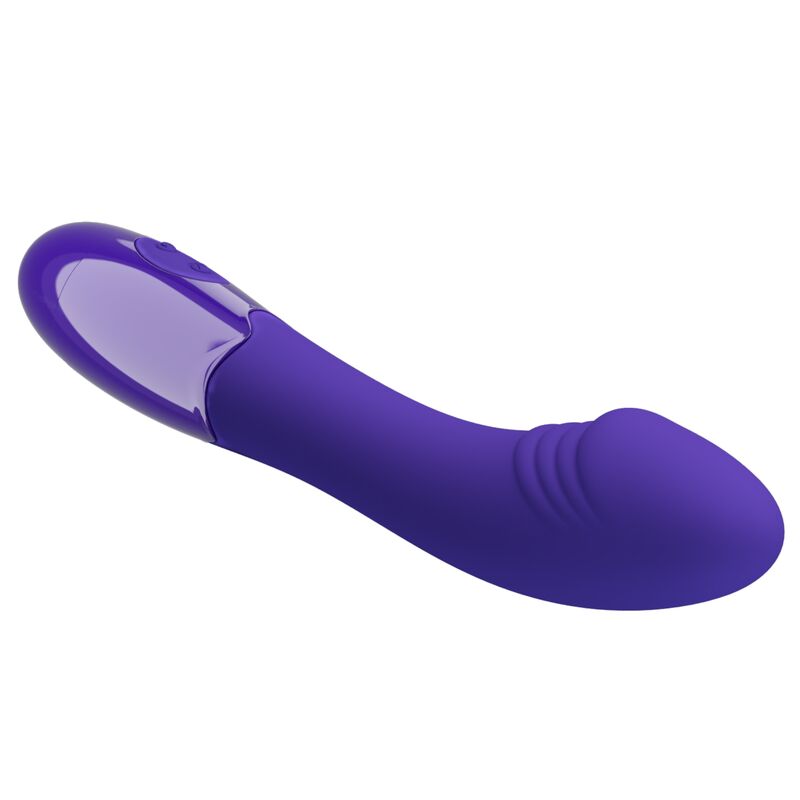 High Tech-Elemental Youth Violet Vibrator Dildo-Silicone, 12 velocità — PRETTY LOVE · Dildo & Stimolatori (imaginea 4)