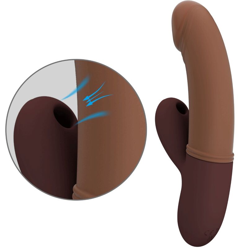 High Tech-Kane Vibratore G-spot con Suzione-Silicone, 7 velocità — PRETTY LOVE · Vibratori (imaginea 8)