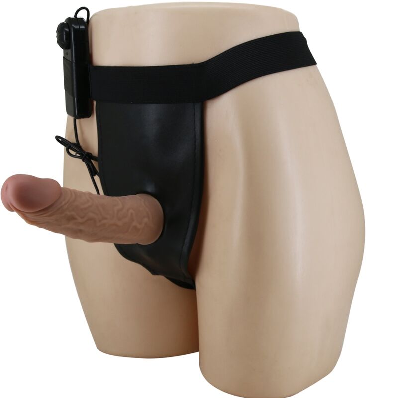 Harness Collection-Mutandine Harness con Dildo Vibratore Incluso-Silicone — PRETTY LOVE · Strap-on & Imbracature (imaginea 7)