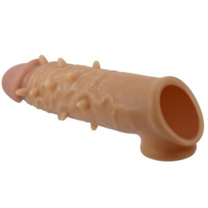 For Him-Osborn Guaina Estensione Peniana Stimolante-Silicone — PRETTY LOVE · Anelli & Guaine per pene (imaginea 3)