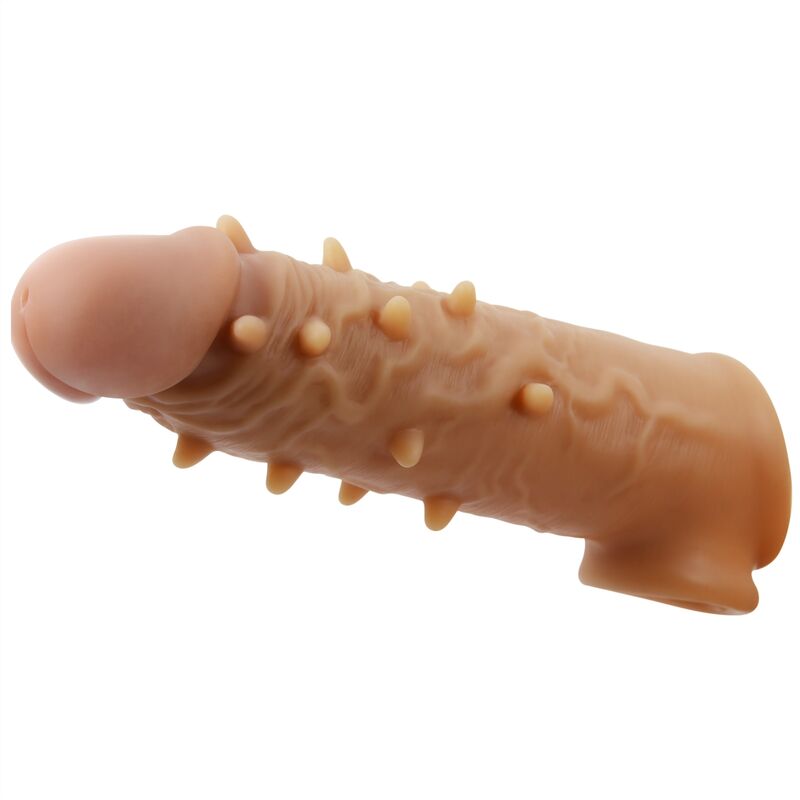 For Him-Osborn Guaina Estensione Peniana Stimolante-Silicone — PRETTY LOVE · Anelli & Guaine per pene (imaginea 7)
