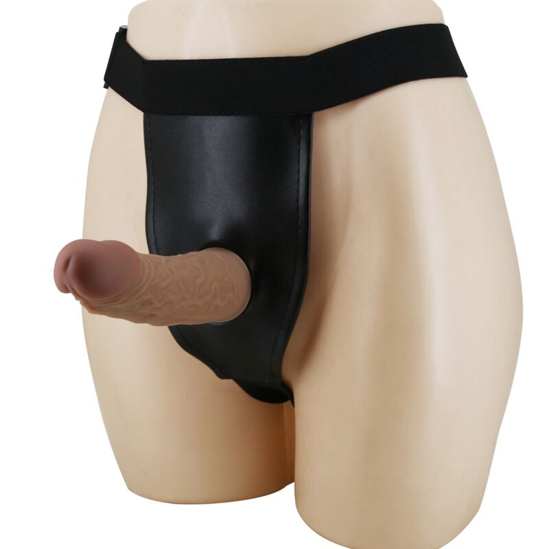 Harness Collection-Mutandine Cablaggio con Dildo Incluso-Silicone 2 Harness Collection-Mutandine Cablaggio con Dildo Incluso-Silicone — PRETTY LOVE · Strap-on & Imbracature (imaginea 2)