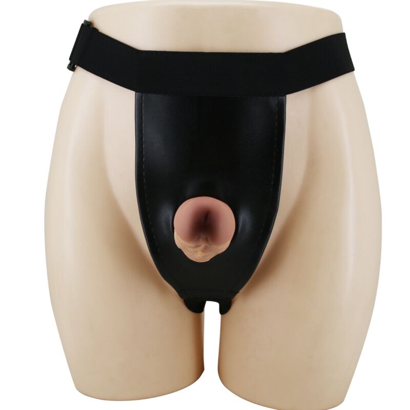 Harness Collection-Mutandine Cablaggio con Dildo Incluso-Silicone — PRETTY LOVE · Strap-on & Imbracature (imaginea 4)