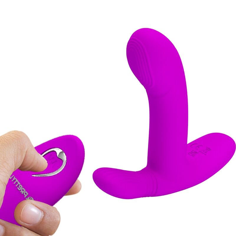 Remote Control-Geri Massager per Clitoride, Viola — PRETTY LOVE · Vibratori (imaginea 6)