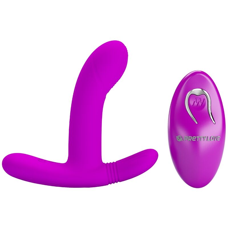 Remote Control-Geri Massager per Clitoride, Viola — PRETTY LOVE · Vibratori (imaginea 4)