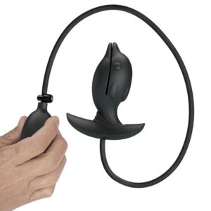 Anal Toys-Plug anale Delfino gonfiabile e ricaricabile-Silicio, 10 — PRETTY LOVE · Giocattoli anali (imaginea 7)