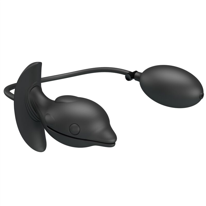 Anal Toys-Plug anale Delfino gonfiabile e ricaricabile-Silicio, 10 — PRETTY LOVE · Giocattoli anali (imaginea 5)