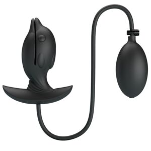 Anal Toys-Plug anale Delfino gonfiabile e ricaricabile-Silicio, 10 — PRETTY LOVE · Giocattoli anali