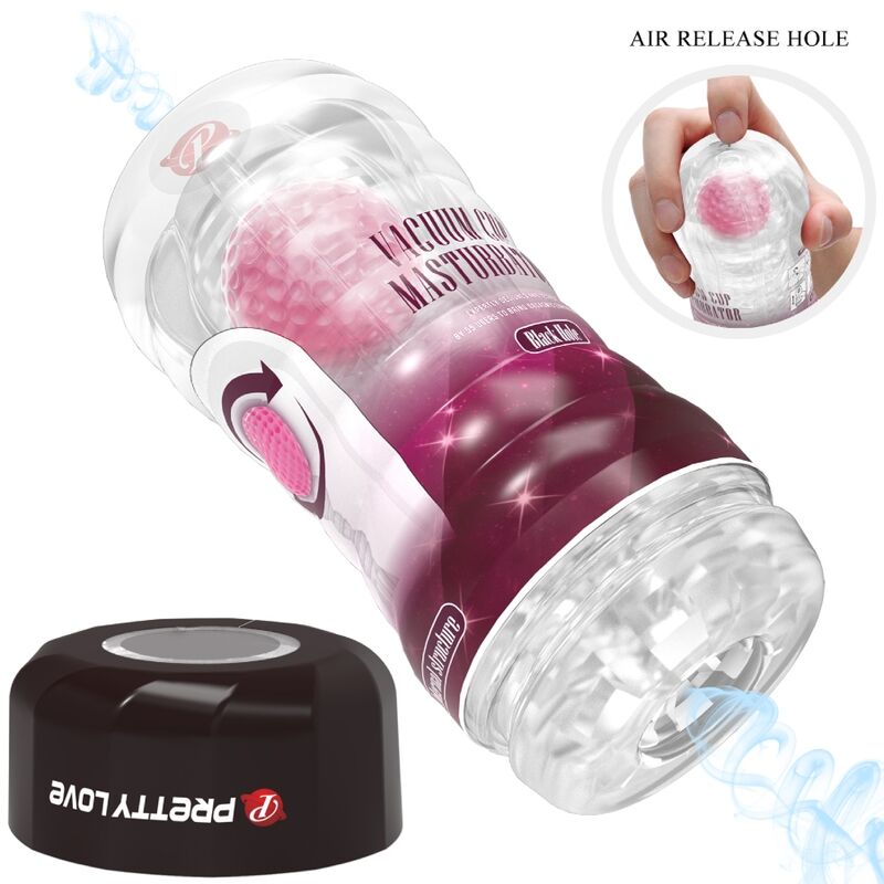 Bodies & Masturbators-Guaina Masturbatore Rosa-Waterproof — PRETTY LOVE · Masturbatori (immagine 2)