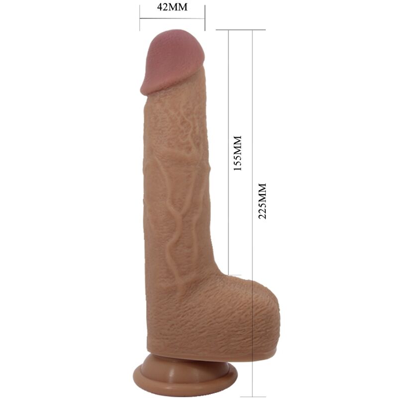 Remote Control-Tommy Dildo Vibrator Realist 22.5 cm-Silicone, 3 1 Remote Control-Tommy Dildo Vibrator Realist 22.5 cm-Silicone, 3 — PRETTY LOVE · Vibratori (imaginea 2)