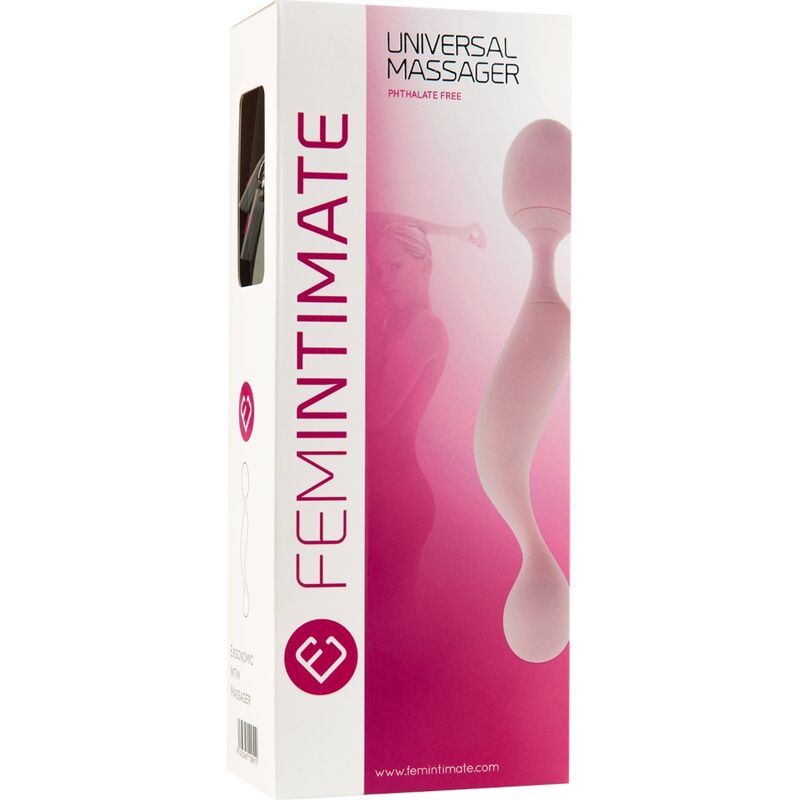 Femintimate-Massaggiatore universale in silicone, vibratore Rosa-10 velocità · Vibratori (imaginea 5)