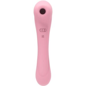 Femintimate-Daisy Massager con aspirazione e vibratore Rosa-Silicone · Vibratori (immagine 4)