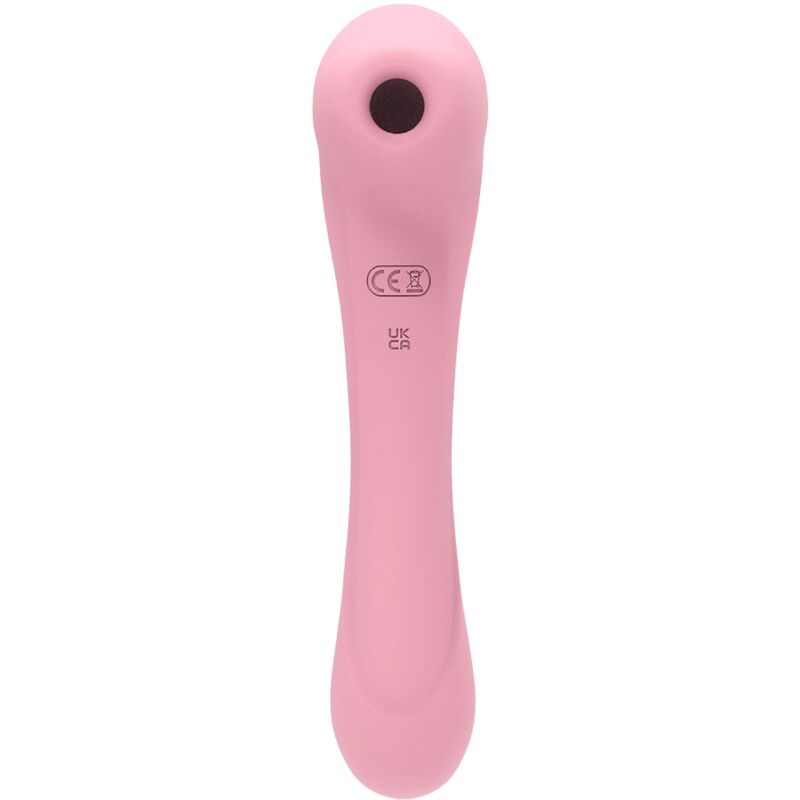Femintimate-Daisy Massager con aspirazione e vibratore Rosa-Silicone · Vibratori (immagine 4)