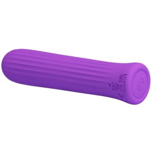 Fun Toys-Bianco Lilla Vibratore Stimolatore-Silicio, 12 velocità — PRETTY LOVE · Vibratori (imaginea 7)