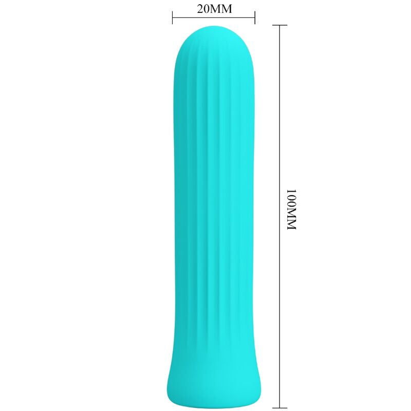 Fun Toys-Bianco Blue Stimolatore Vibratore-Silicone, 12 velocità — PRETTY LOVE · Vibratori (imaginea 7)