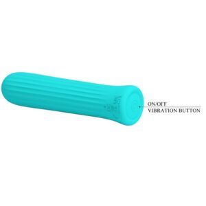 Fun Toys-Bianco Blue Stimolatore Vibratore-Silicone, 12 velocità — PRETTY LOVE · Vibratori (imaginea 3)