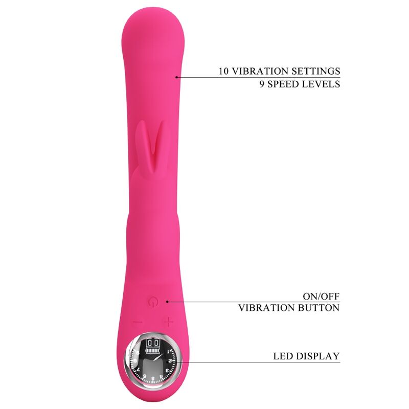 Pretty Love-Lamar Vibratore Rabbit con Stimolazione G-spot · Vibratori (immagine 8)