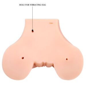Crazy Bull-Vagina e Ano Realistico con Rete e Vibrazione-Telecomando · Masturbatori (imaginea 4)
