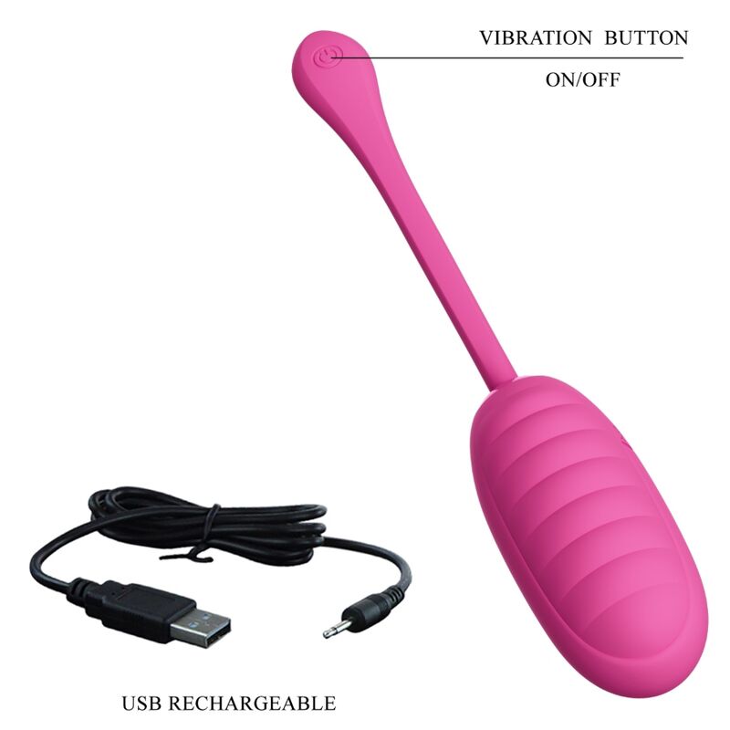 App Series-Catalina Pink Uovo Vibratore Ricaricabile, Rosa-Silicone 8 App Series-Catalina Pink Uovo Vibratore Ricaricabile, Rosa-Silicone — PRETTY LOVE · Vibratori (imaginea 8)