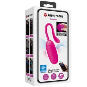App Series-Catalina Pink Uovo Vibratore Ricaricabile, Rosa-Silicone 20 App Series-Catalina Pink Uovo Vibratore Ricaricabile, Rosa-Silicone — PRETTY LOVE · Vibratori (imaginea 10)