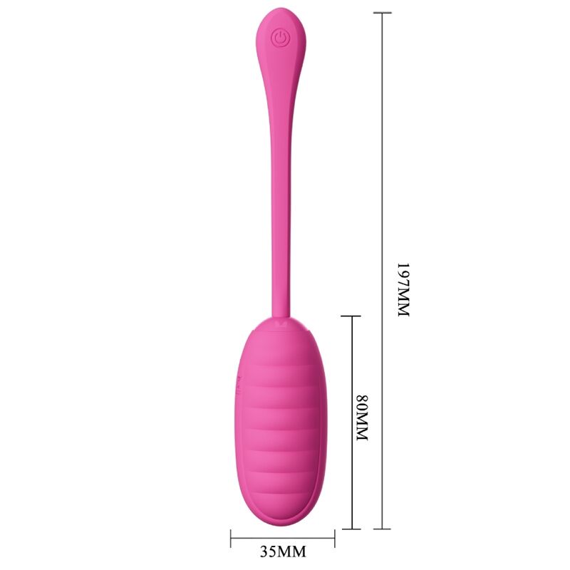 App Series-Catalina Pink Uovo Vibratore Ricaricabile, Rosa-Silicone 2 App Series-Catalina Pink Uovo Vibratore Ricaricabile, Rosa-Silicone — PRETTY LOVE · Vibratori (imaginea 2)