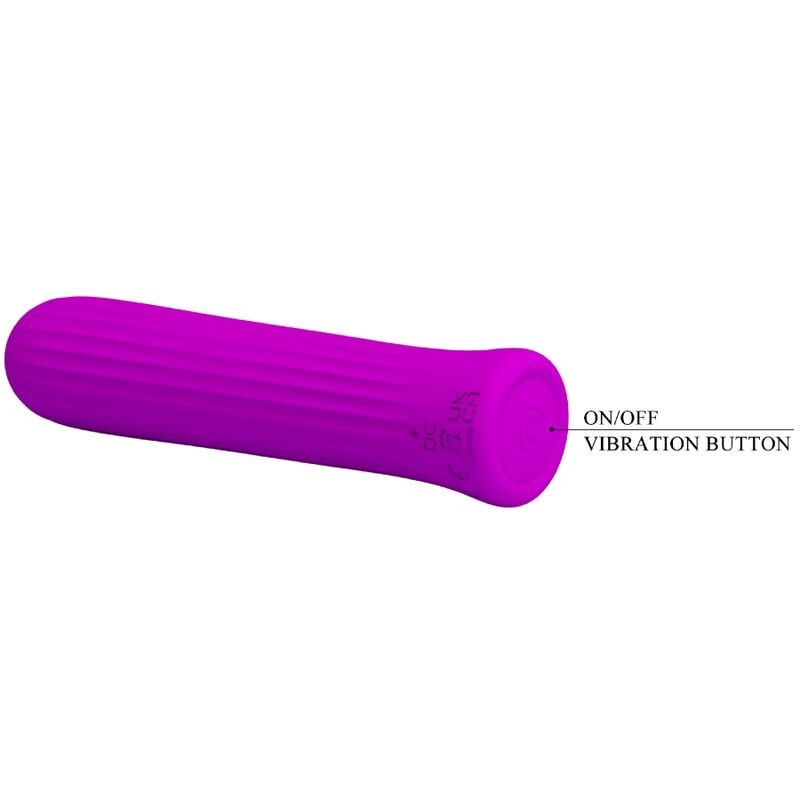 Fun Toys-Bianco Rosa Vibratore Stimolatore-Silicone, 12 velocità — PRETTY LOVE · Vibratori (immagine 5)