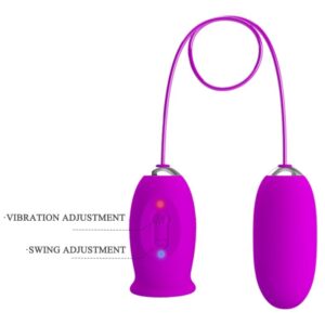 Fun Toys-Daisy Dual Egg Vibratore Ricaricabile, Viola-Silicone 17 Fun Toys-Daisy Dual Egg Vibratore Ricaricabile, Viola-Silicone — PRETTY LOVE · Vibratori (imaginea 8)