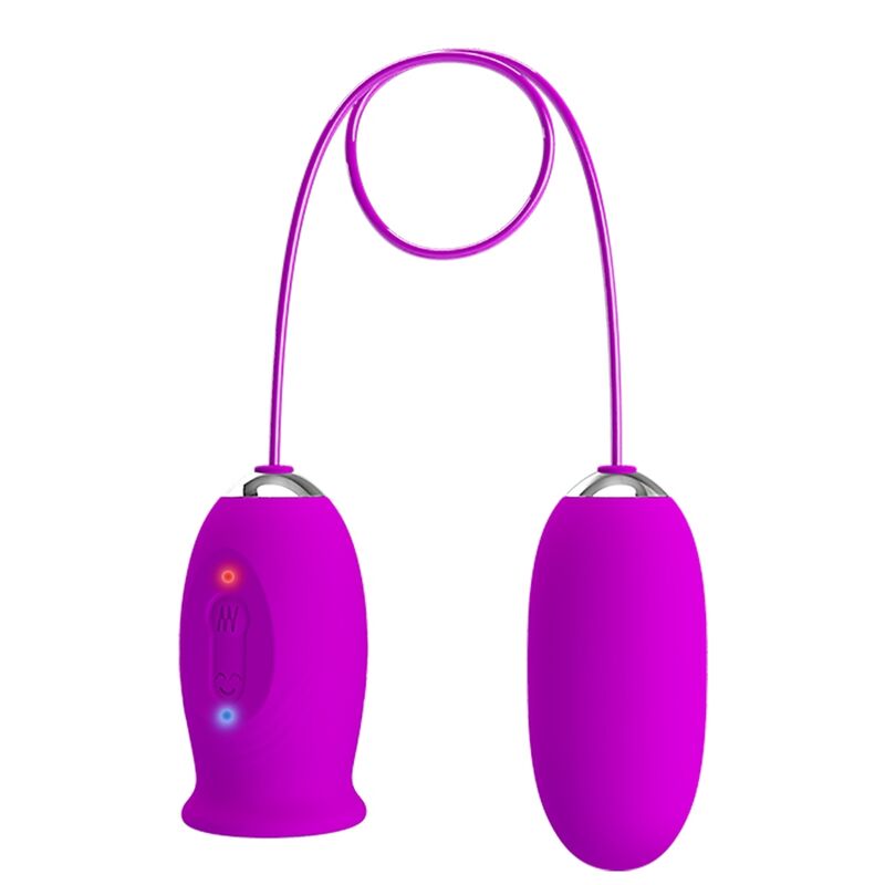 Fun Toys-Daisy Dual Egg Vibratore Ricaricabile, Viola-Silicone 3 Fun Toys-Daisy Dual Egg Vibratore Ricaricabile, Viola-Silicone — PRETTY LOVE · Vibratori (imaginea 3)
