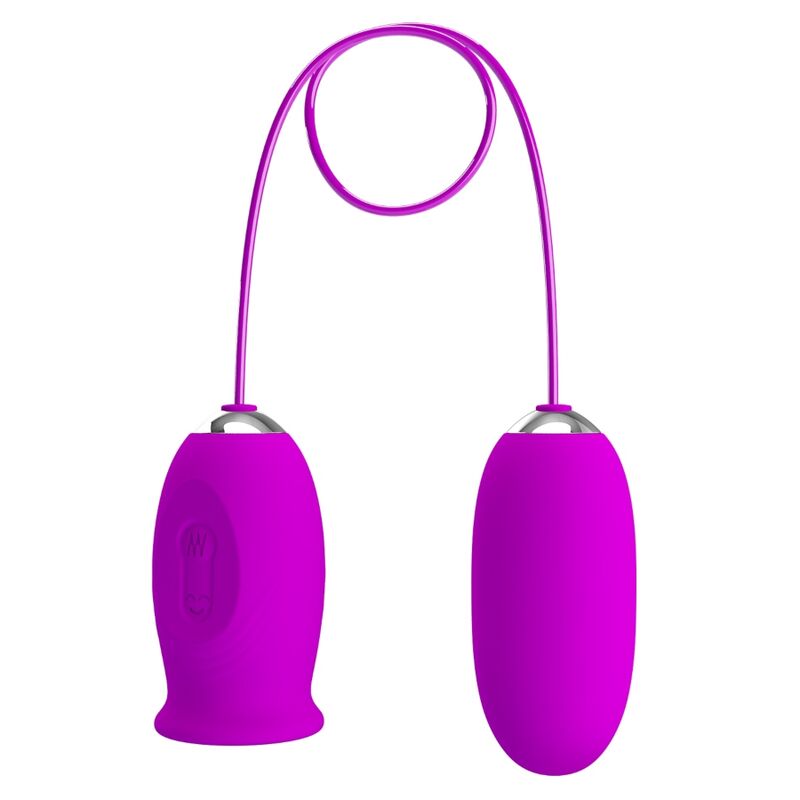 Fun Toys-Daisy Dual Egg Vibratore Ricaricabile, Viola-Silicone 1 Fun Toys-Daisy Dual Egg Vibratore Ricaricabile, Viola-Silicone — PRETTY LOVE · Vibratori
