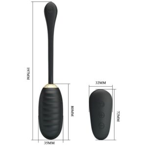 Fun Toys-Doreen Luxury Uovo Vibratore Ricaricabile Nero — PRETTY LOVE · Vibratori (immagine 8)