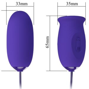Fun Toys-Daisy Youth Violet Vibratore Ricaricabile — PRETTY LOVE · Vibratori (imaginea 4)