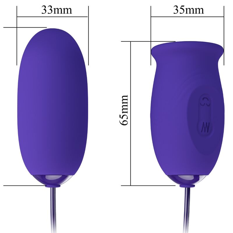 Fun Toys-Daisy Youth Violet Vibratore Ricaricabile — PRETTY LOVE · Vibratori (imaginea 4)