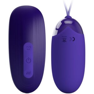 Remote Control-Stimolatore uovo portatile ricaricabile, 12 velocità e 9 Remote Control-Stimolatore uovo portatile ricaricabile, 12 velocità e — PRETTY LOVE · Vibratori (imaginea 3)