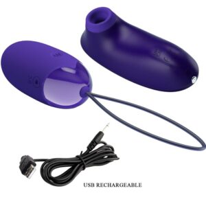 Remote Control-Stimolatore uovo portatile ricaricabile, 12 velocità e 12 Remote Control-Stimolatore uovo portatile ricaricabile, 12 velocità e — PRETTY LOVE · Vibratori (imaginea 6)