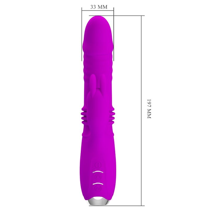 High Tech-Dorothy Purple Coniglietto Vibratore Ricaricabile-Silicone 8 High Tech-Dorothy Purple Coniglietto Vibratore Ricaricabile-Silicone — PRETTY LOVE · Vibratori (imaginea 8)