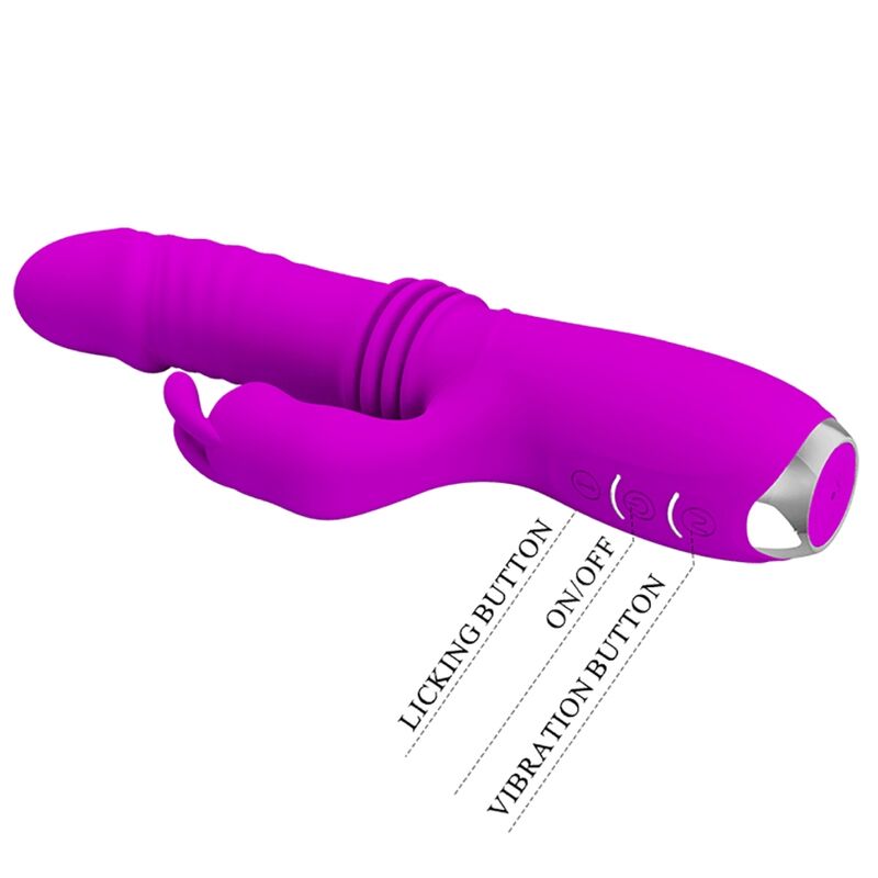 High Tech-Dorothy Purple Coniglietto Vibratore Ricaricabile-Silicone 9 High Tech-Dorothy Purple Coniglietto Vibratore Ricaricabile-Silicone — PRETTY LOVE · Vibratori (imaginea 9)
