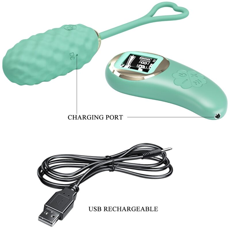 Remote Control-Vivian Uovo Vibratore con Telecomando Wireless — PRETTY LOVE · Vibratori (immagine 17)