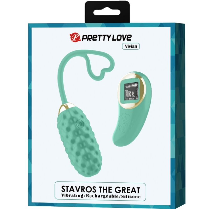 Remote Control-Vivian Uovo Vibratore con Telecomando Wireless — PRETTY LOVE · Vibratori (immagine 18)