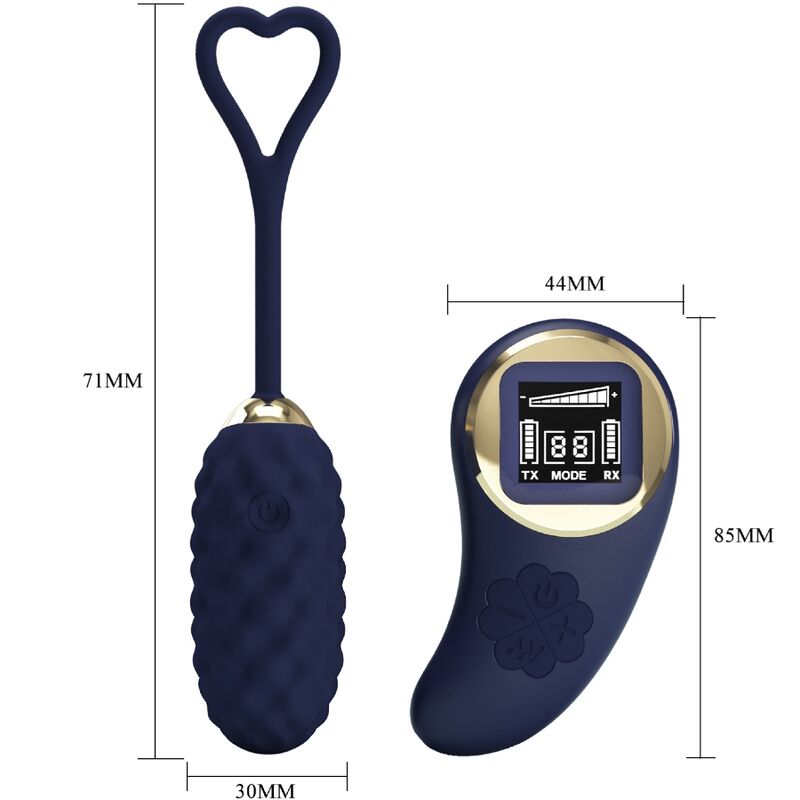 Remote Control-Vivian Uovo Vibratore con Telecomando Wireless — PRETTY LOVE · Vibratori (immagine 6)
