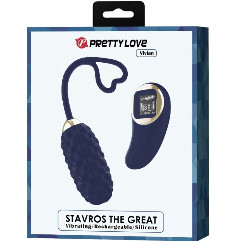 Remote Control-Vivian Uovo Vibratore con Telecomando Wireless — PRETTY LOVE · Vibratori (immagine 3)