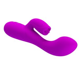 High Tech-Gloria Vibratore Rabbit Ricaricabile - Resistente — PRETTY LOVE · Vibratori (immagine 6)