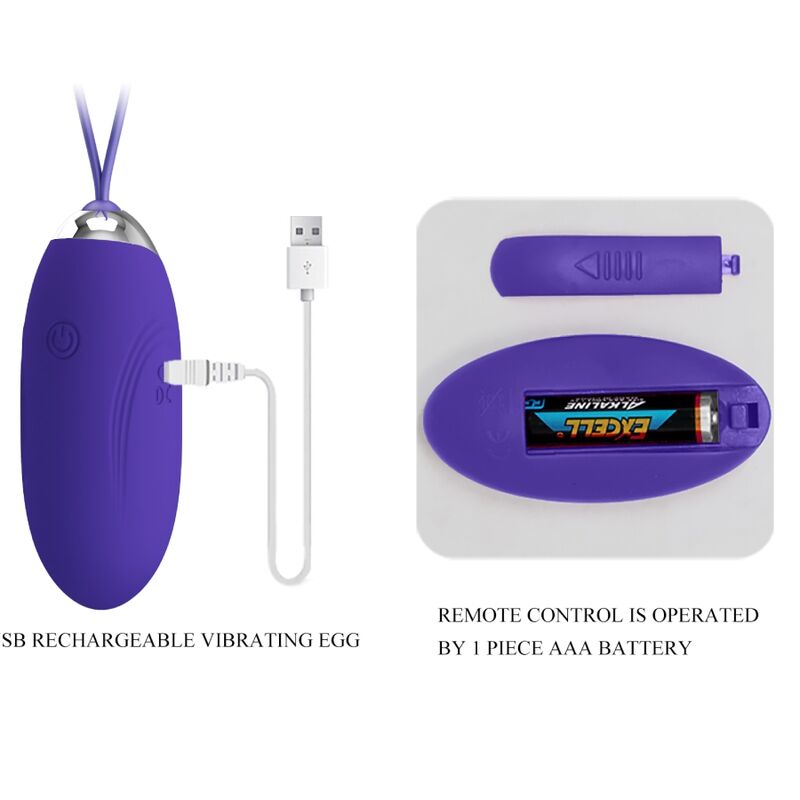 Remote Control-Jenny Youth Uovo Vibrante con Telecomando 6 Remote Control-Jenny Youth Uovo Vibrante con Telecomando — PRETTY LOVE · Vibratori (imaginea 6)