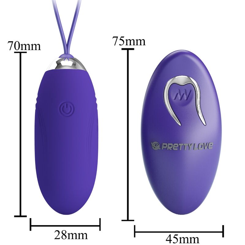 Remote Control-Jenny Youth Uovo Vibrante con Telecomando 5 Remote Control-Jenny Youth Uovo Vibrante con Telecomando — PRETTY LOVE · Vibratori (imaginea 5)
