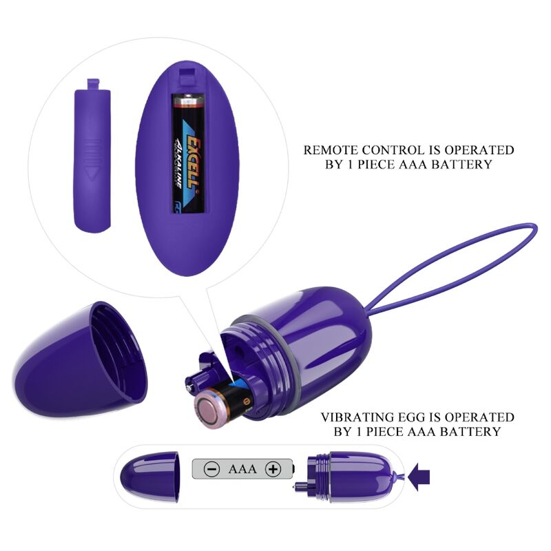 Remote Control-Selkie Youth Mini O Vibratore Viola — PRETTY LOVE · Vibratori (immagine 5)