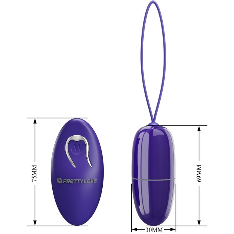 Remote Control-Selkie Youth Mini O Vibratore Viola — PRETTY LOVE · Vibratori (immagine 7)