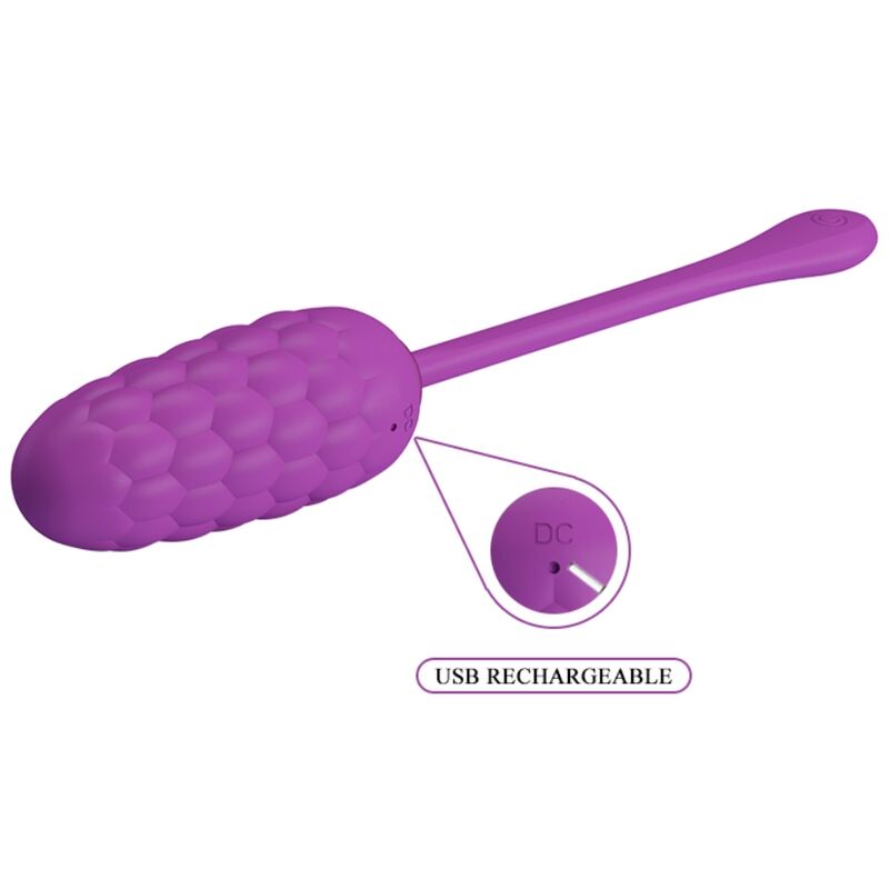Fun Toys-Uovo Vibrante Ricaricabile Tessitura Marina-Silicio 40 Fun Toys-Uovo Vibrante Ricaricabile Tessitura Marina-Silicio — PRETTY LOVE · Vibratori (imaginea 4)